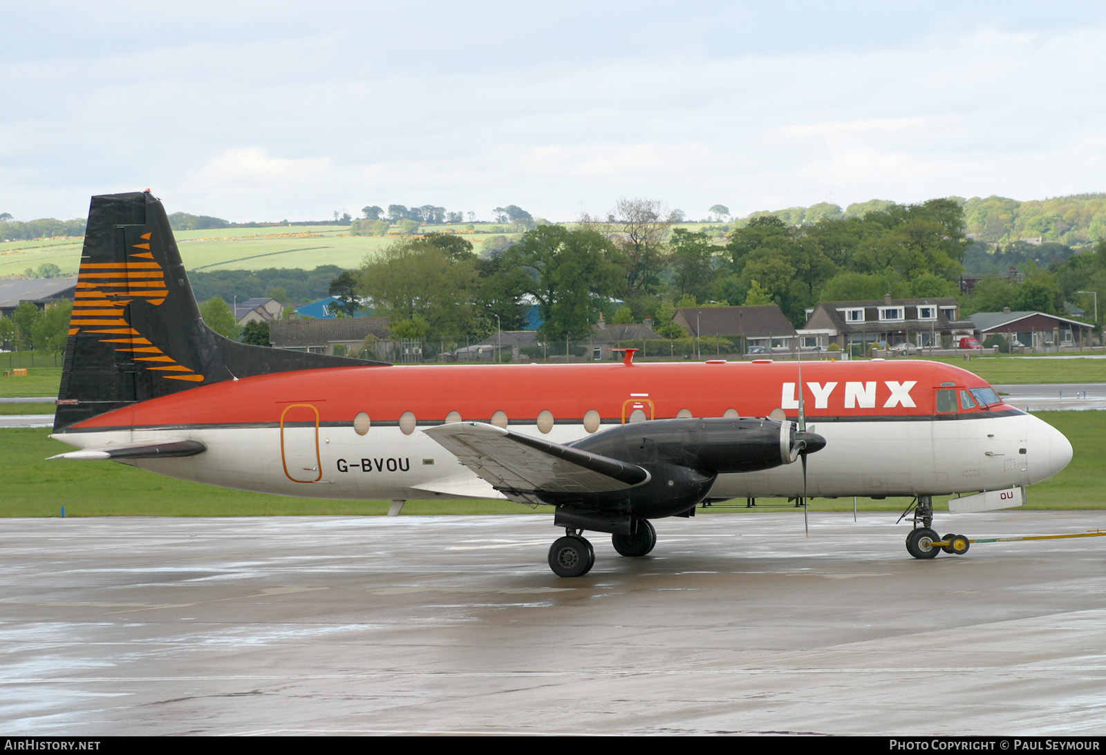 Aircraft Photo of G-BVOU | Hawker Siddeley HS-748 Srs2A/270 | Lynx Express | AirHistory.net #177171