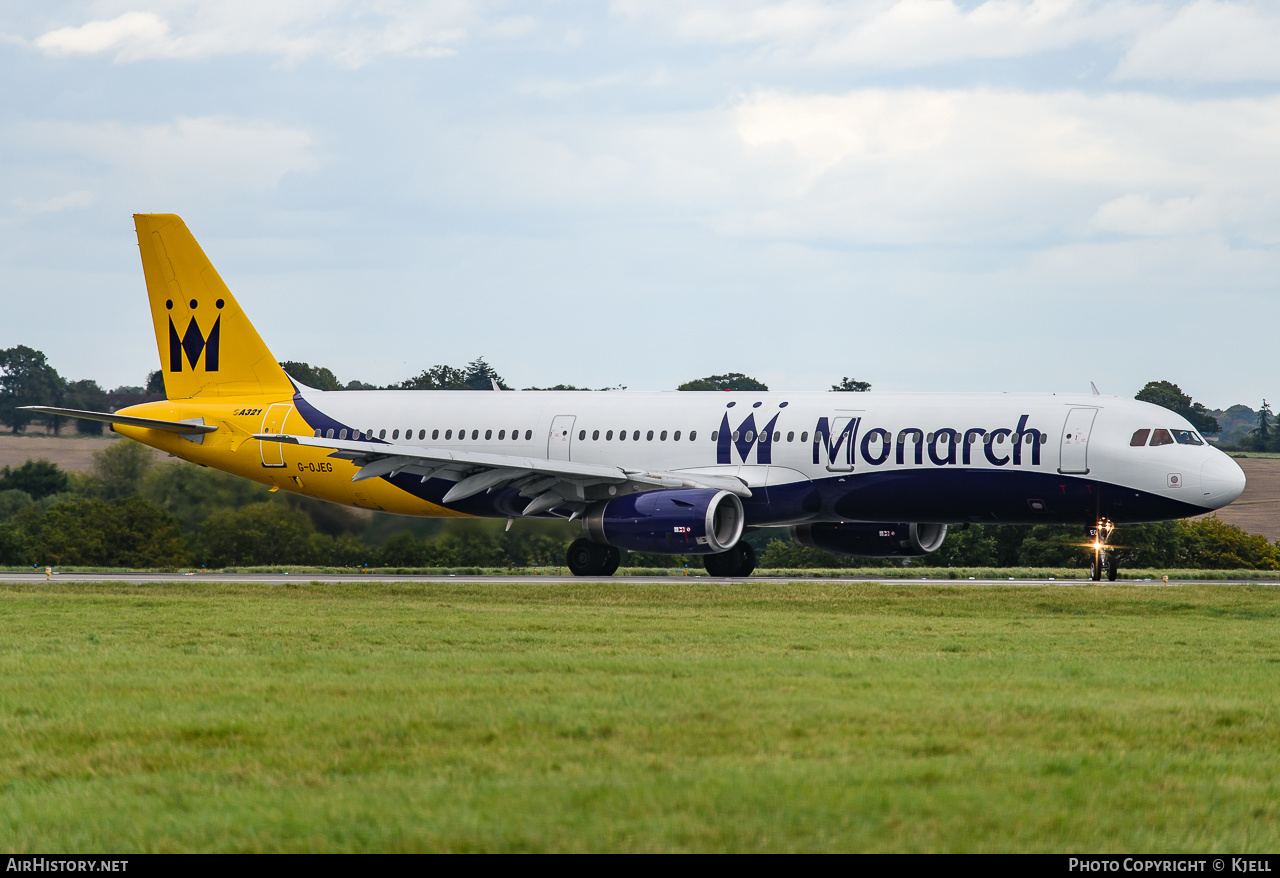 Aircraft Photo of G-OJEG | Airbus A321-231 | Monarch Airlines | AirHistory.net #177172
