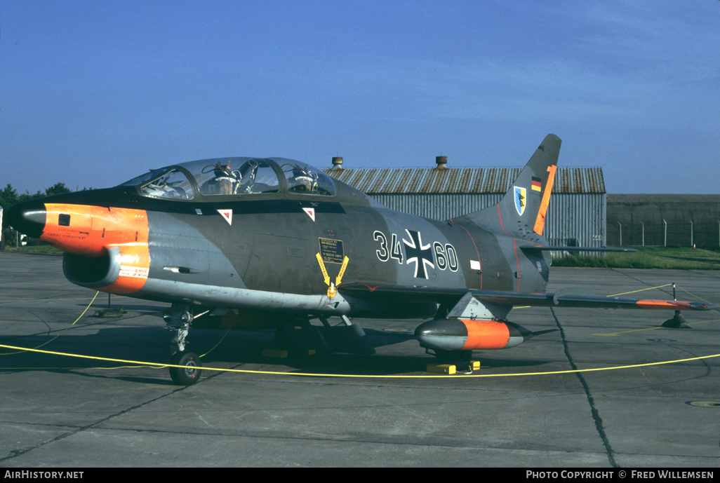 Aircraft Photo of 3460 | Fiat G-91T/3 | Germany - Air Force | AirHistory.net #177176