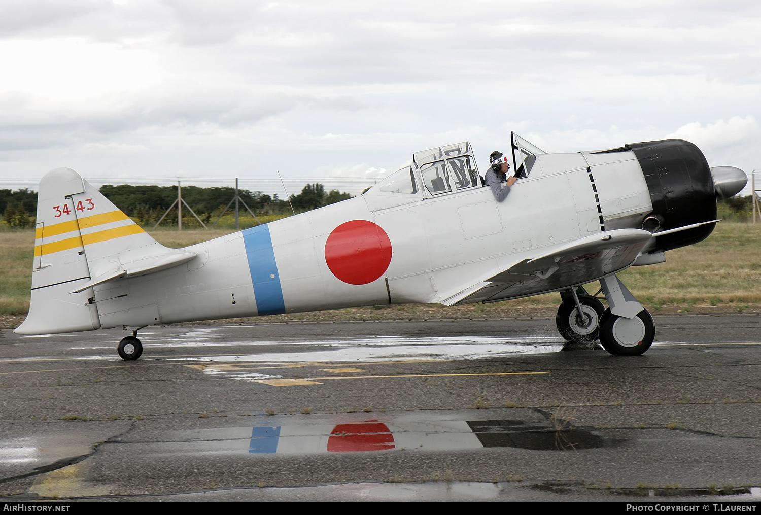Aircraft Photo of F-AZRO | North American T-6 / A6M Zero (mod) | Japan - Air Force | AirHistory.net #177185