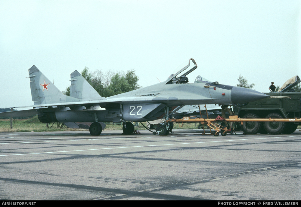 Aircraft Photo of 22 white | Mikoyan-Gurevich MiG-29 (9-12) | Russia - Air Force | AirHistory.net #177193