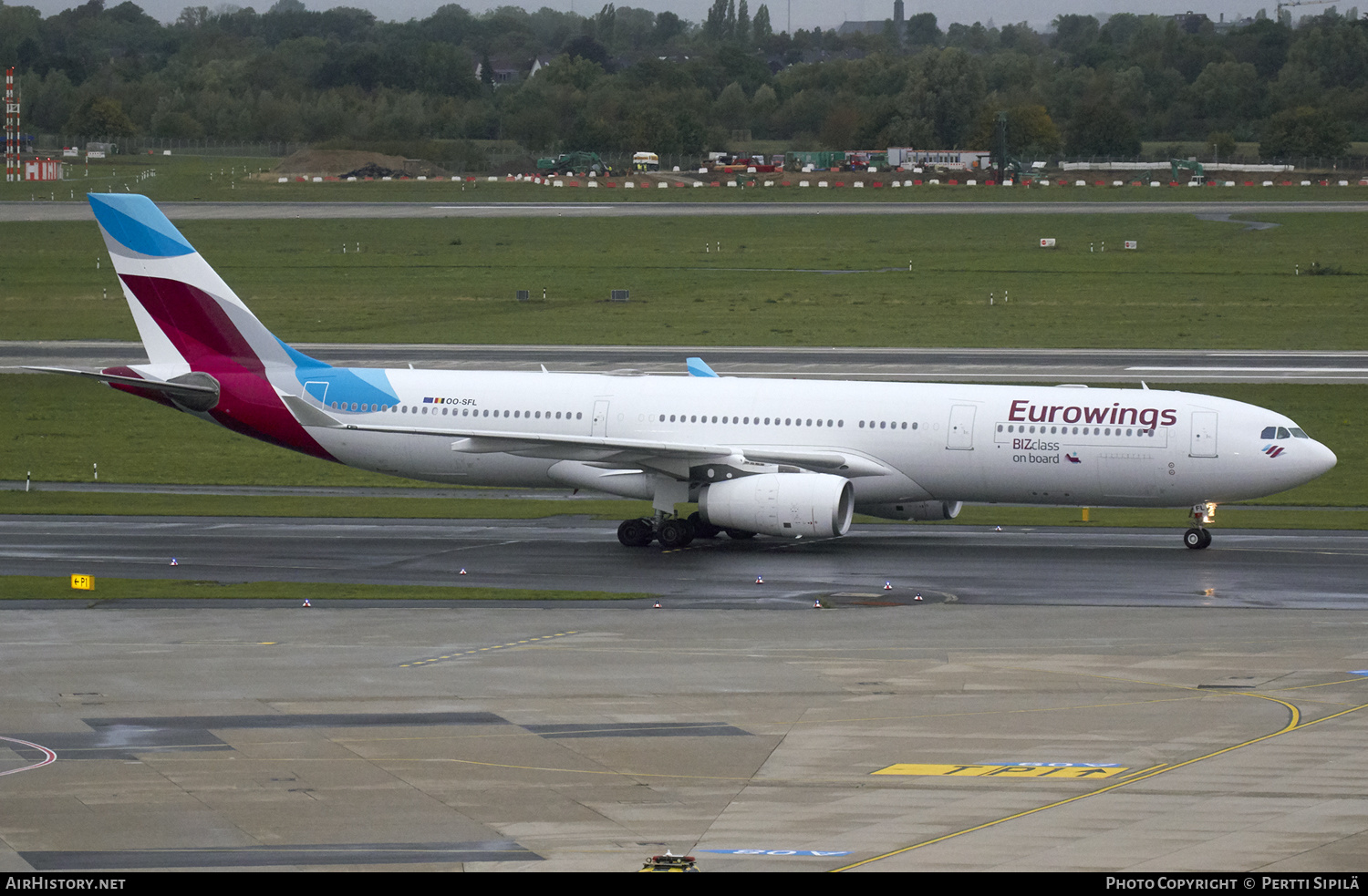 Aircraft Photo of OO-SFL | Airbus A330-343 | Eurowings | AirHistory.net #177197