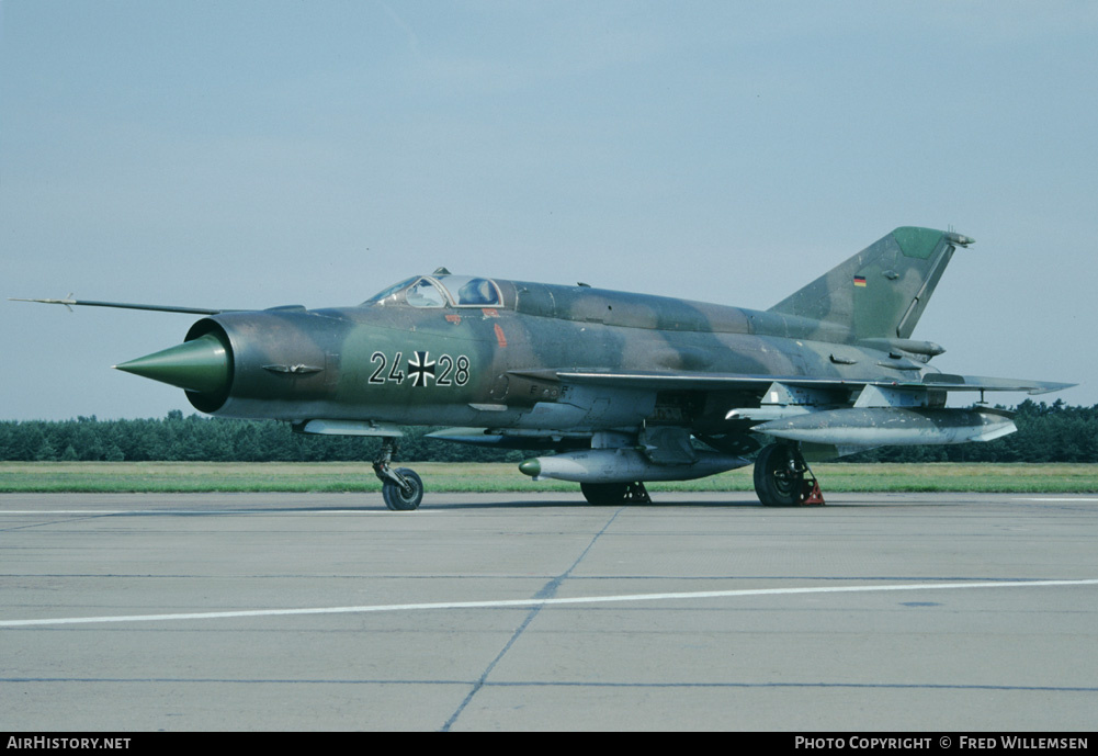 Aircraft Photo of 2428 | Mikoyan-Gurevich MiG-21bis | Germany - Air Force | AirHistory.net #177203