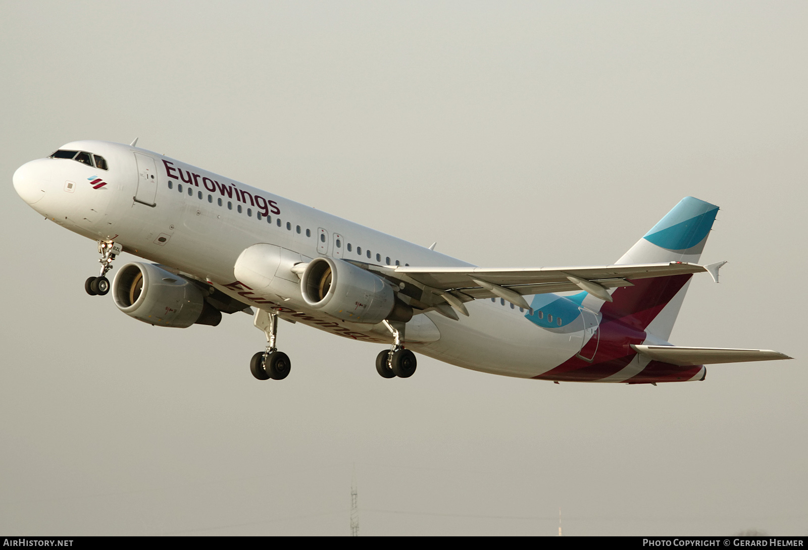 Aircraft Photo of D-ABZL | Airbus A320-216 | Eurowings | AirHistory.net #177204