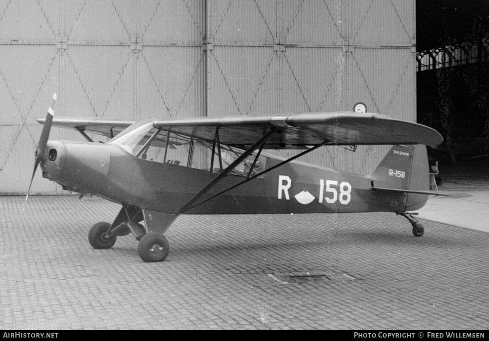 Aircraft Photo of R-158 / 54-2448 | Piper L-21B Super Cub | Netherlands - Air Force | AirHistory.net #177212