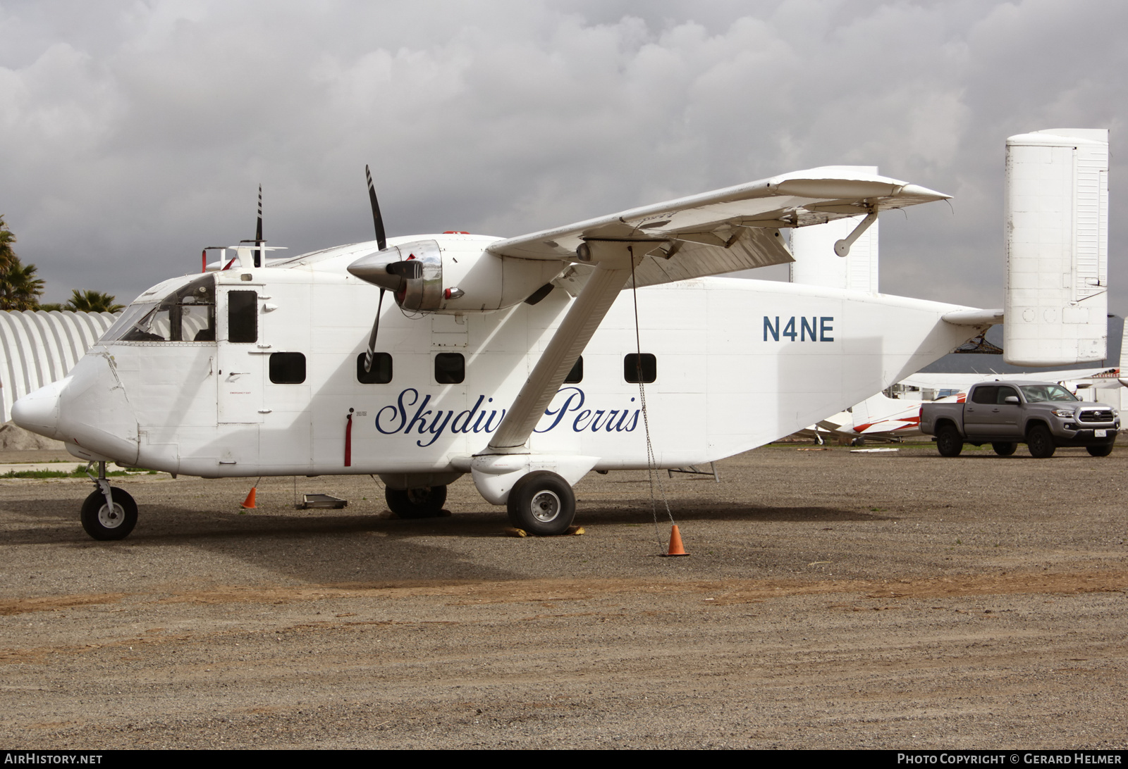 Aircraft Photo of N4NE | Short SC.7 Skyvan 3-100 | Skydive Perris | AirHistory.net #177222