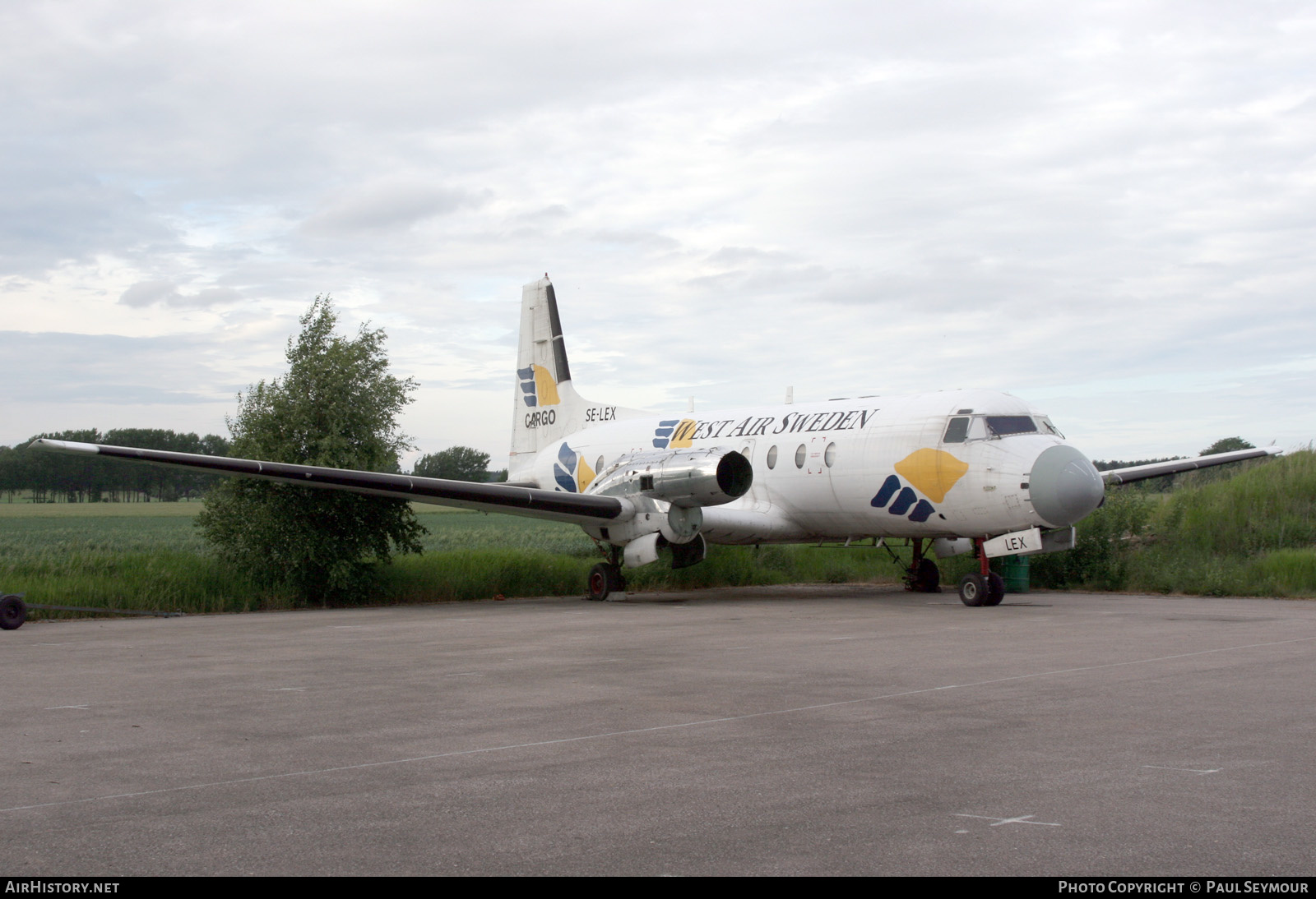 Aircraft Photo of SE-LEX | Hawker Siddeley HS-748 Srs2/244 | West Air Sweden | AirHistory.net #177238