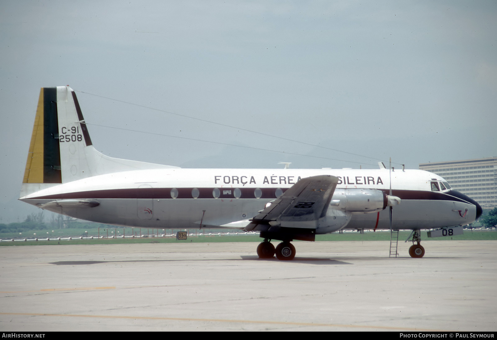 Aircraft Photo of 2508 | Hawker Siddeley C-91 (Srs2A/281LFD) | Brazil - Air Force | AirHistory.net #177268