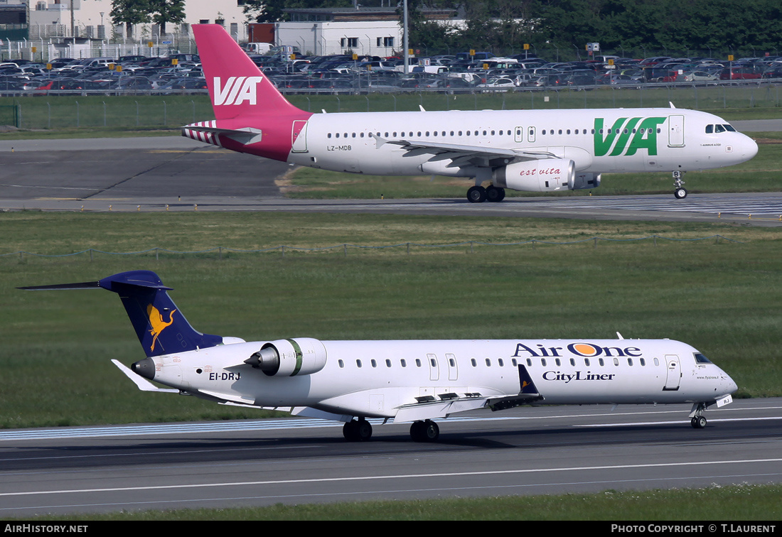 Aircraft Photo of EI-DRJ | Bombardier CRJ-900 (CL-600-2D24) | Air One CityLiner | AirHistory.net #177273