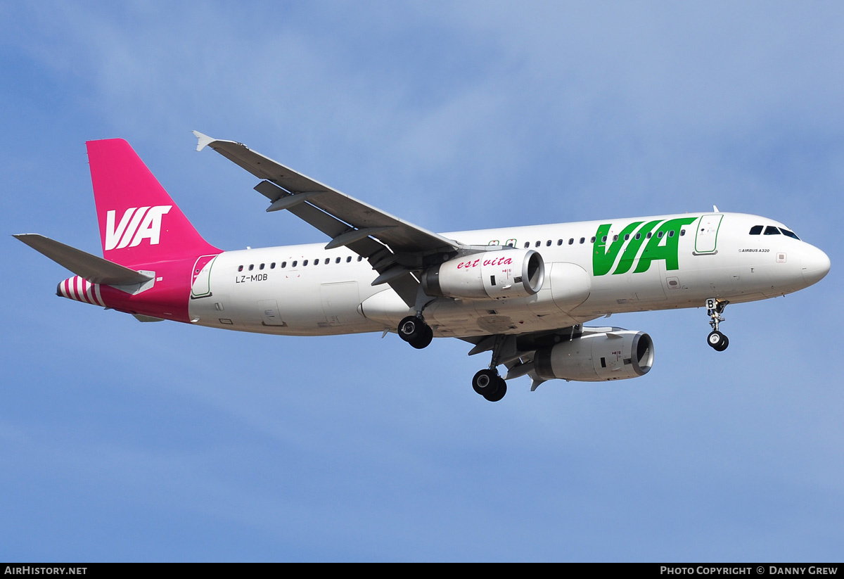 Aircraft Photo of LZ-MDB | Airbus A320-232 | VIA - Air VIA Bulgarian Airways | AirHistory.net #177296