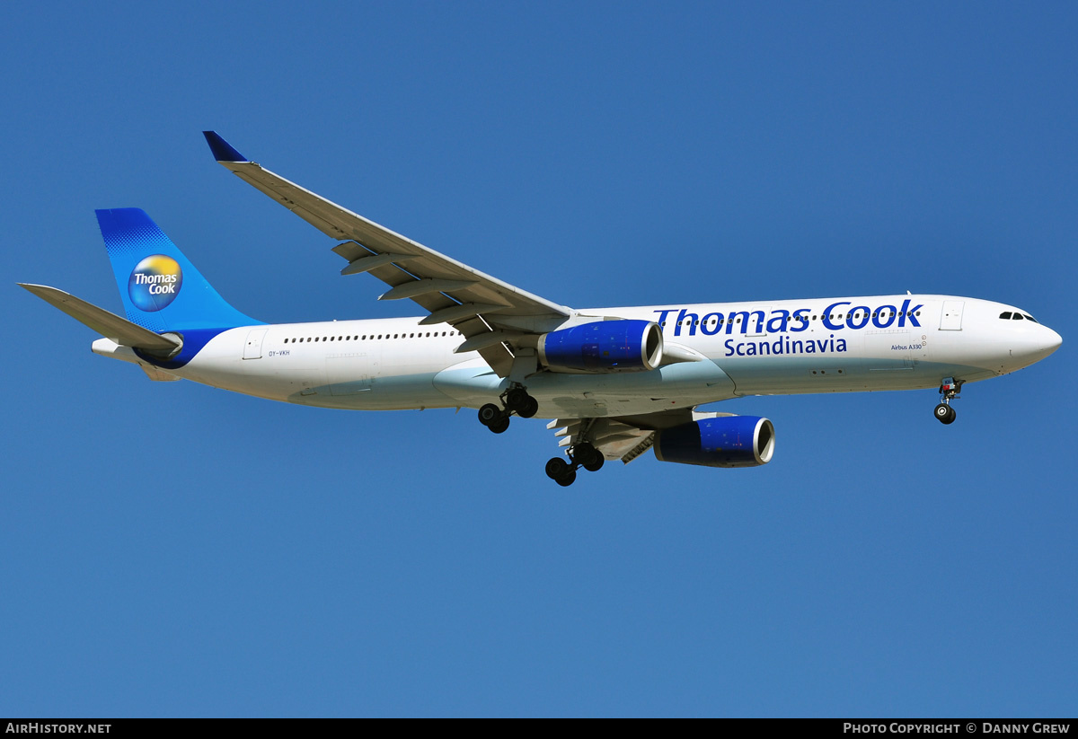 Aircraft Photo of OY-VKH | Airbus A330-343 | Thomas Cook Airlines Scandinavia | AirHistory.net #177297