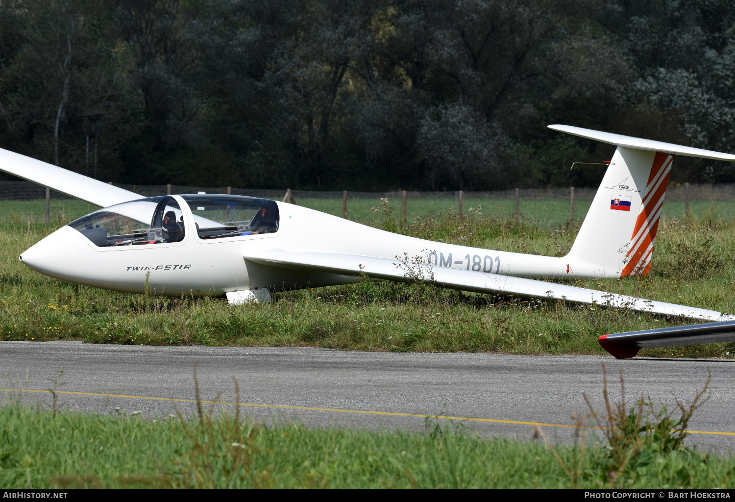 Aircraft Photo of OM-1801 | Grob G-103 Twin Astir | AirHistory.net #177312