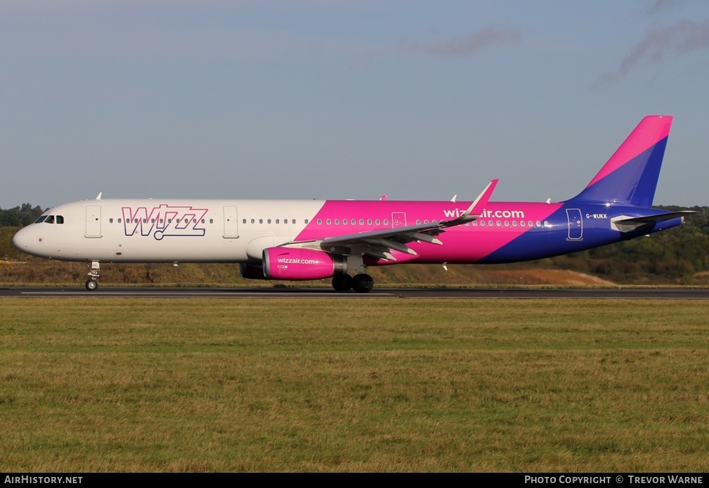 Aircraft Photo of G-WUKK | Airbus A321-231 | Wizz Air | AirHistory.net #177329