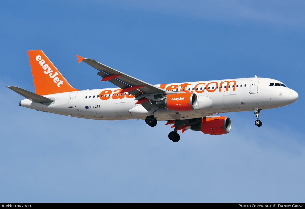 Aircraft Photo of G-EZTT | Airbus A320-214 | EasyJet | AirHistory.net #177332