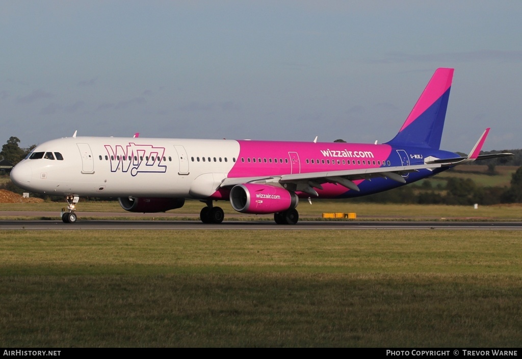 Aircraft Photo of G-WUKJ | Airbus A321-231 | Wizz Air | AirHistory.net #177338