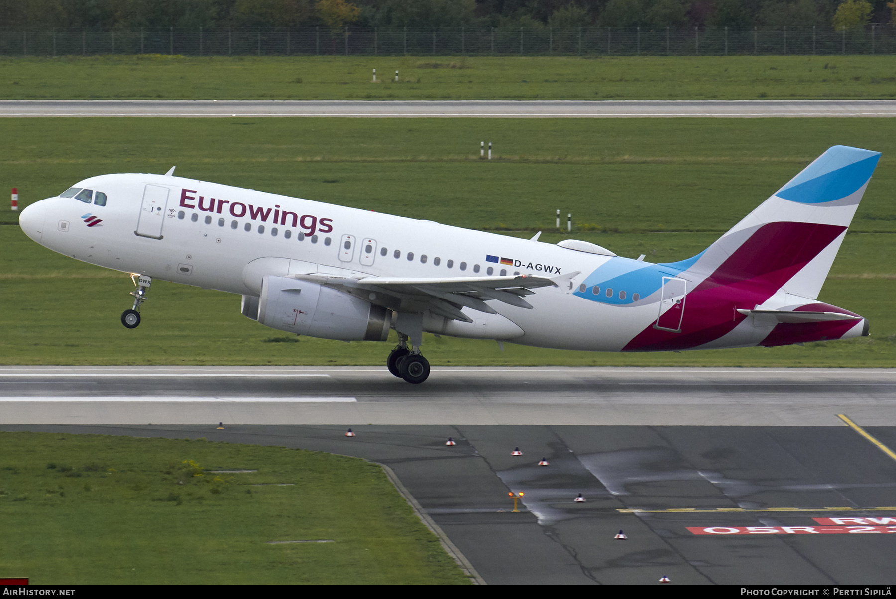 Aircraft Photo of D-AGWX | Airbus A319-132 | Eurowings | AirHistory.net #177339