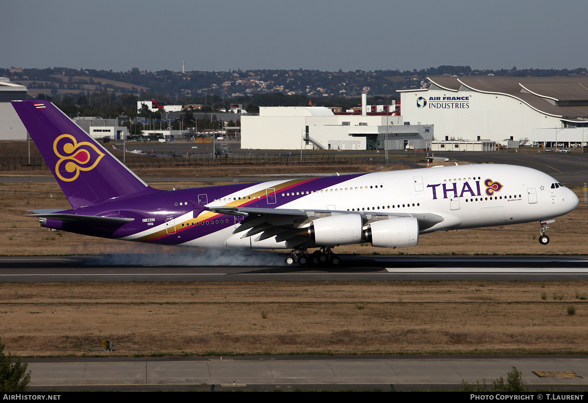 Aircraft Photo of F-WWAO | Airbus A380-841 | Thai Airways International | AirHistory.net #177342