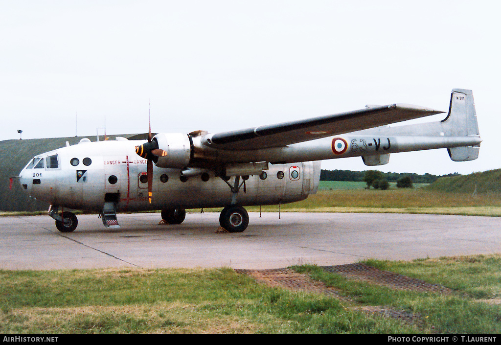 Aircraft Photo of 201 | Nord 2501F-3 Noratlas | France - Air Force | AirHistory.net #177354