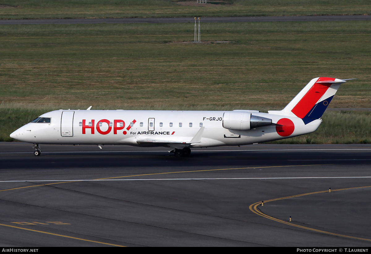 Aircraft Photo of F-GRJO | Bombardier CRJ-100ER (CL-600-2B19) | Hop! | AirHistory.net #177361