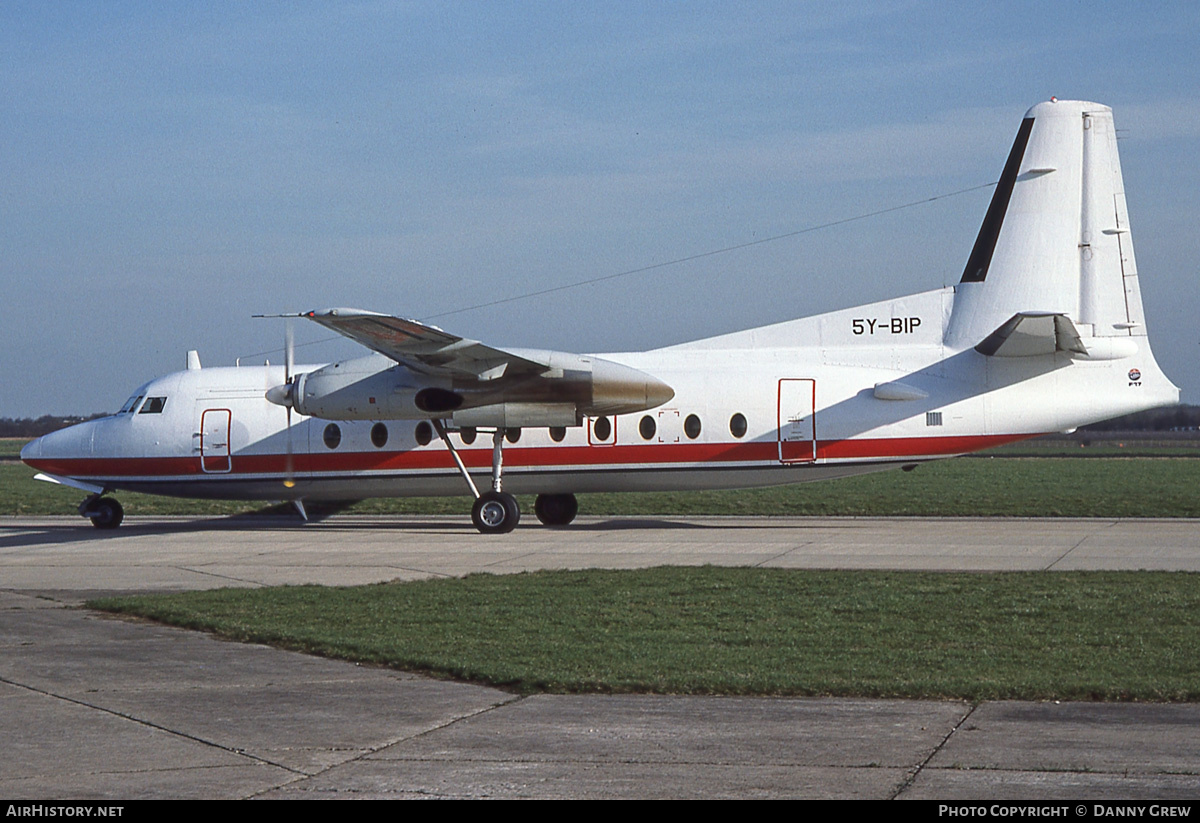 Aircraft Photo of 5Y-BIP | Fokker F27-400 Friendship | AirHistory.net #177368