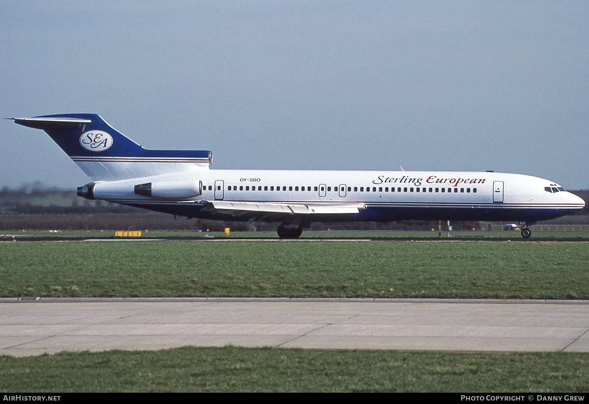 Aircraft Photo of OY-SBO | Boeing 727-2K3/Adv | Sterling European Airlines | AirHistory.net #177370