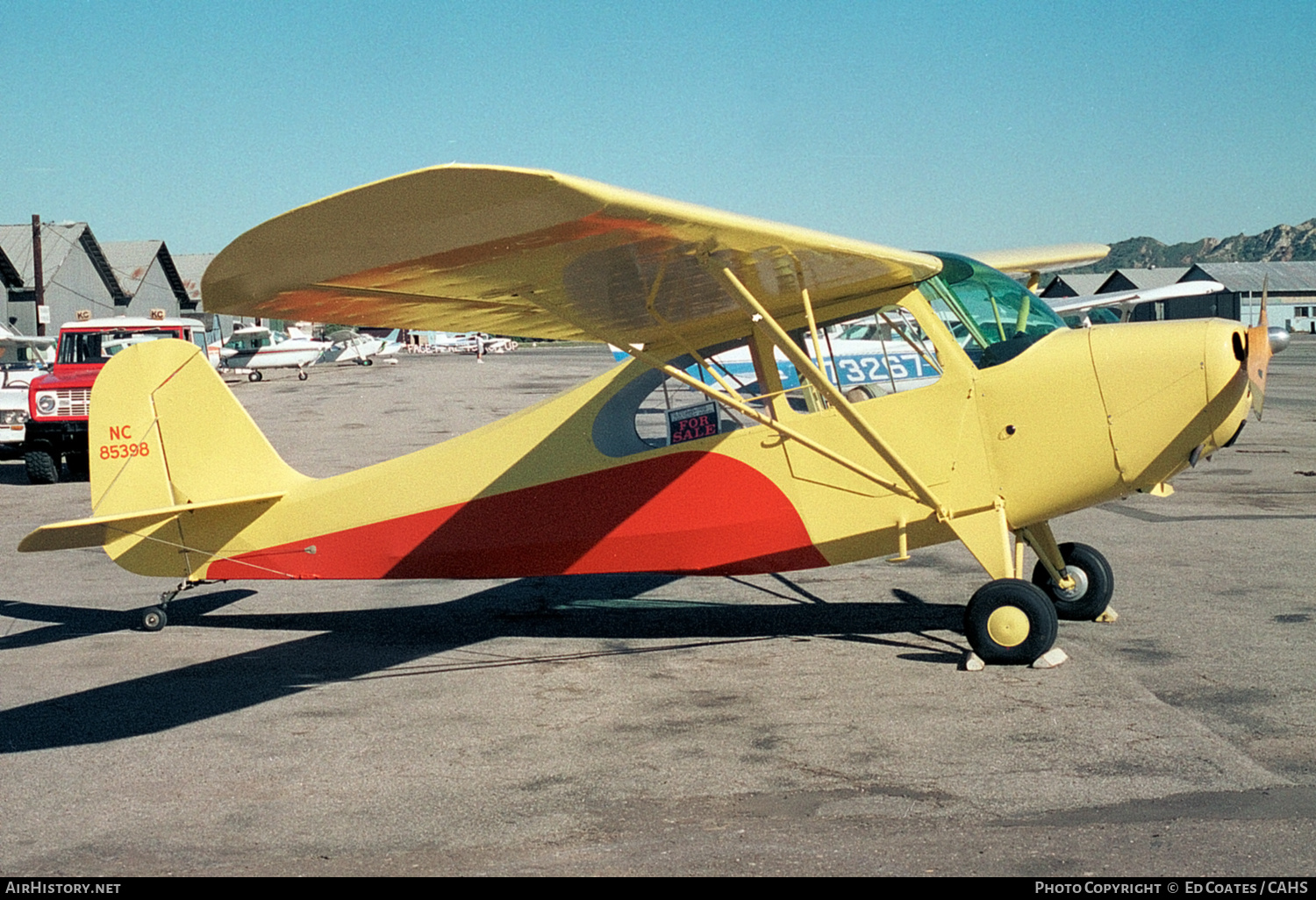 Aircraft Photo of N85398 / NC85398 | Aeronca 7AC Champion | AirHistory.net #177372