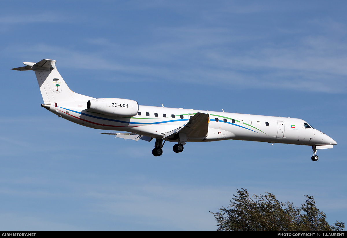 Aircraft Photo of 3C-QQH | Embraer ERJ-145EP (EMB-145EP) | República de Guinea Ecuatorial | AirHistory.net #177390