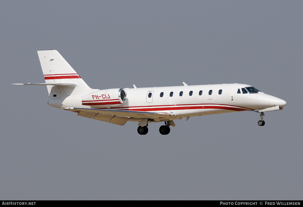 Aircraft Photo of PH-CIJ | Cessna 680 Citation Sovereign | Cartier | AirHistory.net #177401