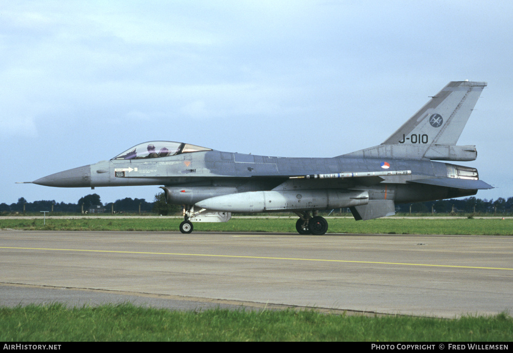 Aircraft Photo of J-010 | General Dynamics F-16AM Fighting Falcon | Netherlands - Air Force | AirHistory.net #177418