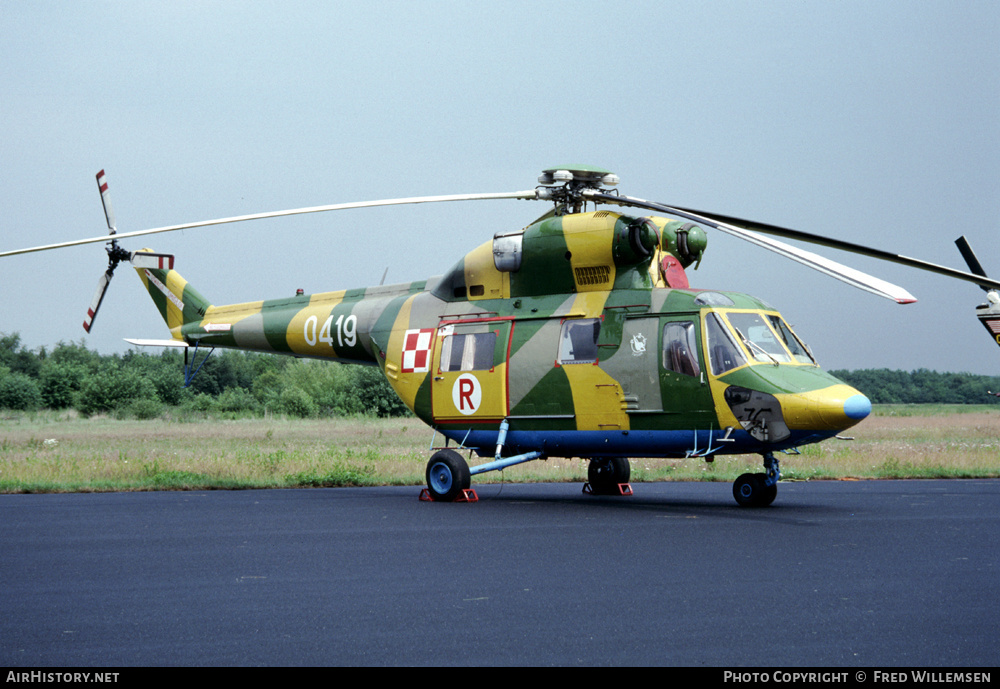 Aircraft Photo of 0419 | PZL-Swidnik W-3R Sokol | Poland - Air Force | AirHistory.net #177425