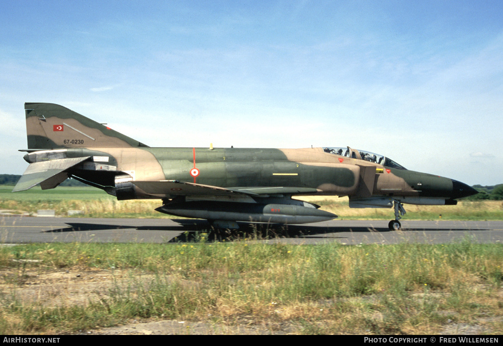 Aircraft Photo of 67-0230 | McDonnell Douglas F-4E Phantom II | Turkey - Air Force | AirHistory.net #177439