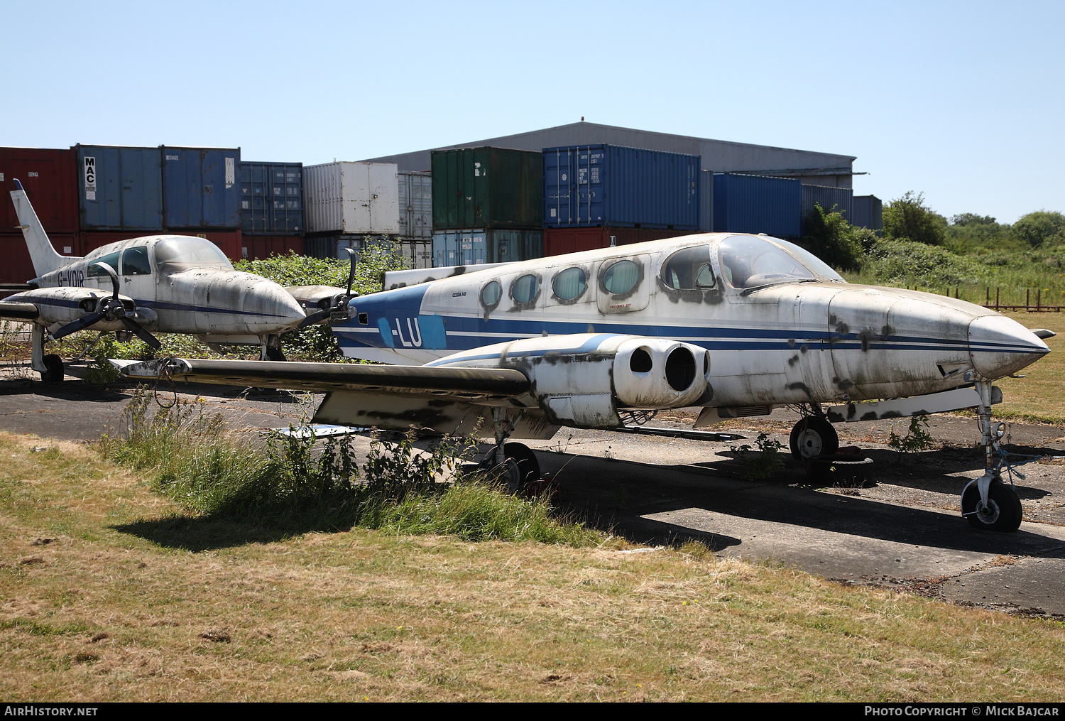 Aircraft Photo of G-LUND | Cessna 340 | AirHistory.net #177448