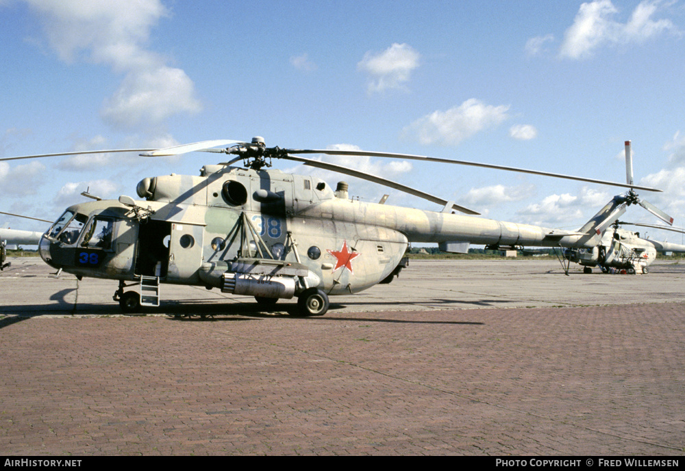 Aircraft Photo of 38 blue | Mil Mi-8MT | Russia - Air Force | AirHistory.net #177450