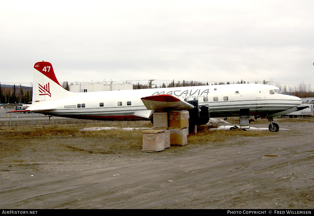 Aircraft Photo of N666SQ | Douglas DC-6 | Macavia International | AirHistory.net #177453