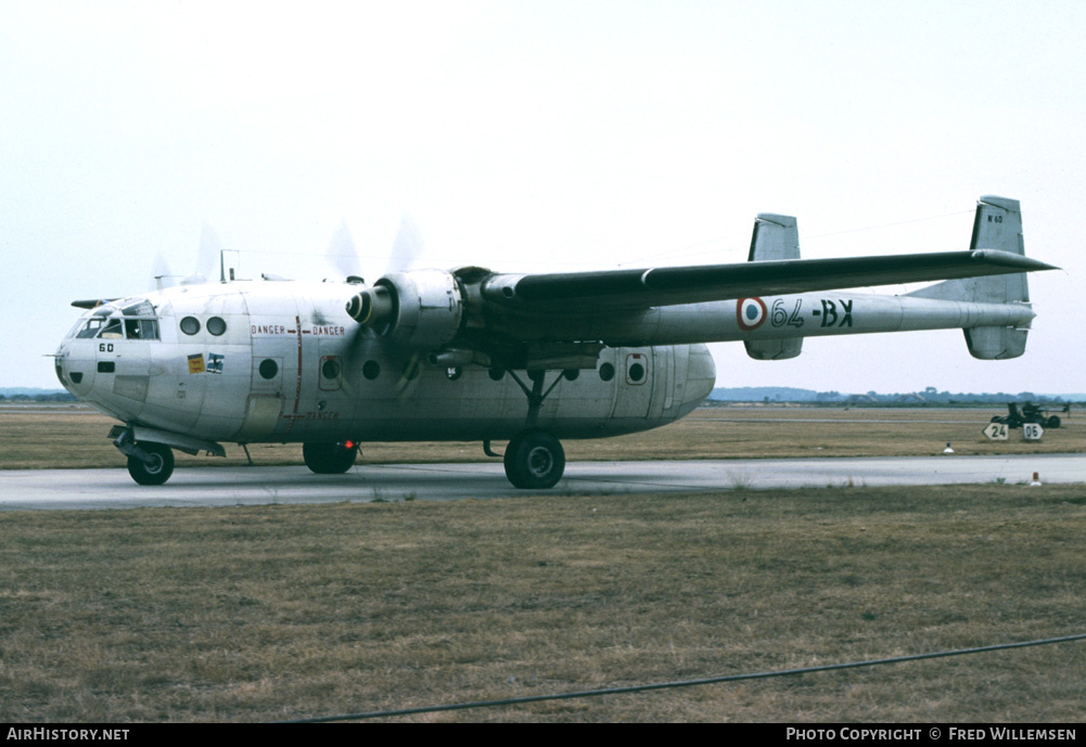 Aircraft Photo of 60 | Nord 2501F-2 Noratlas | France - Air Force | AirHistory.net #177455