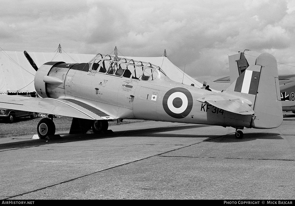 Aircraft Photo of KF314 | North American AT-16 Harvard IIB | UK - Air Force | AirHistory.net #177457