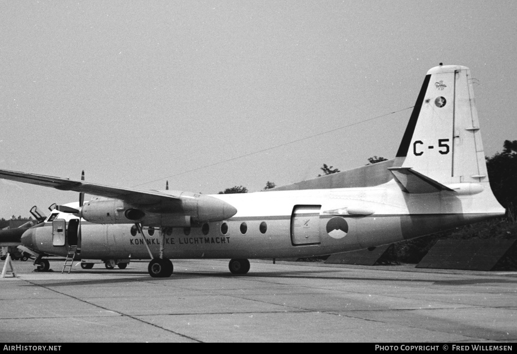 Aircraft Photo of C-5 | Fokker F27-300M Troopship | Netherlands - Air Force | AirHistory.net #177468