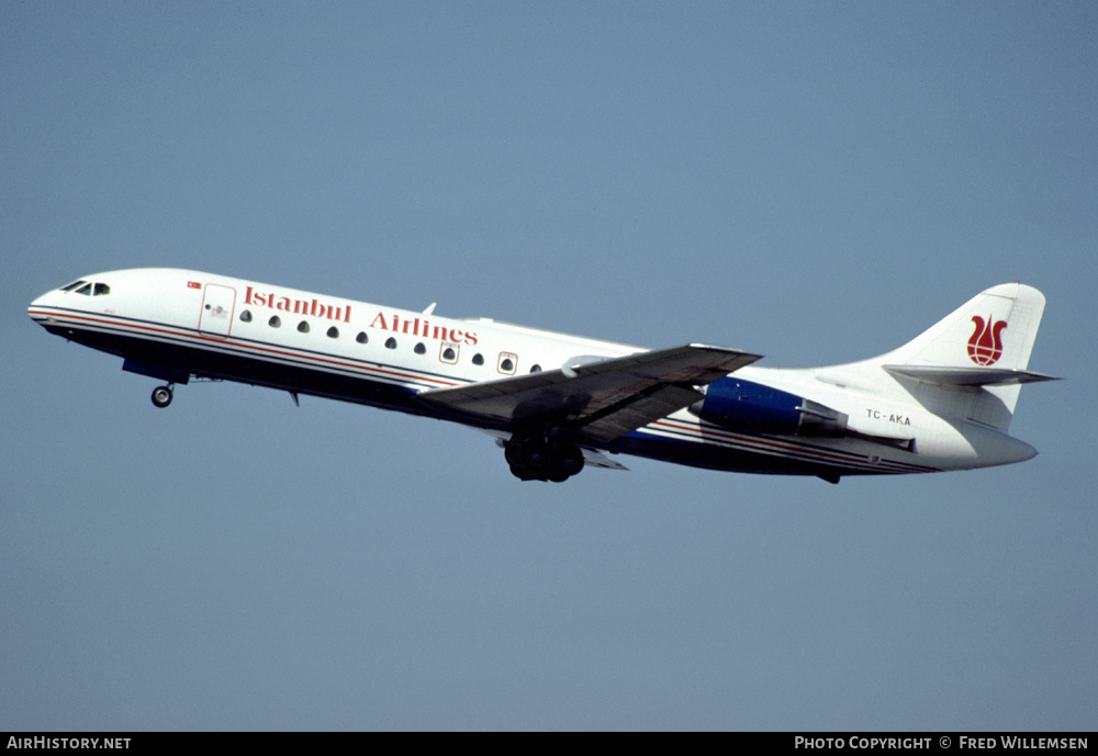 Aircraft Photo of TC-AKA | Sud SE-210 Caravelle 10B1R | Istanbul Airlines | AirHistory.net #177472