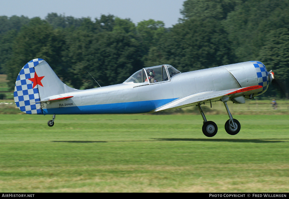 Aircraft Photo of RA-3446K | Yakovlev Yak-50 | AirHistory.net #177474