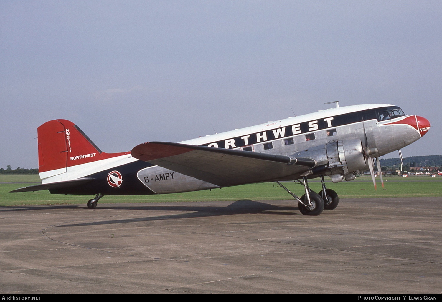 Aircraft Photo of G-AMPY | Douglas C-47B Skytrain | Air Atlantique | Northwest Airlines | AirHistory.net #177490