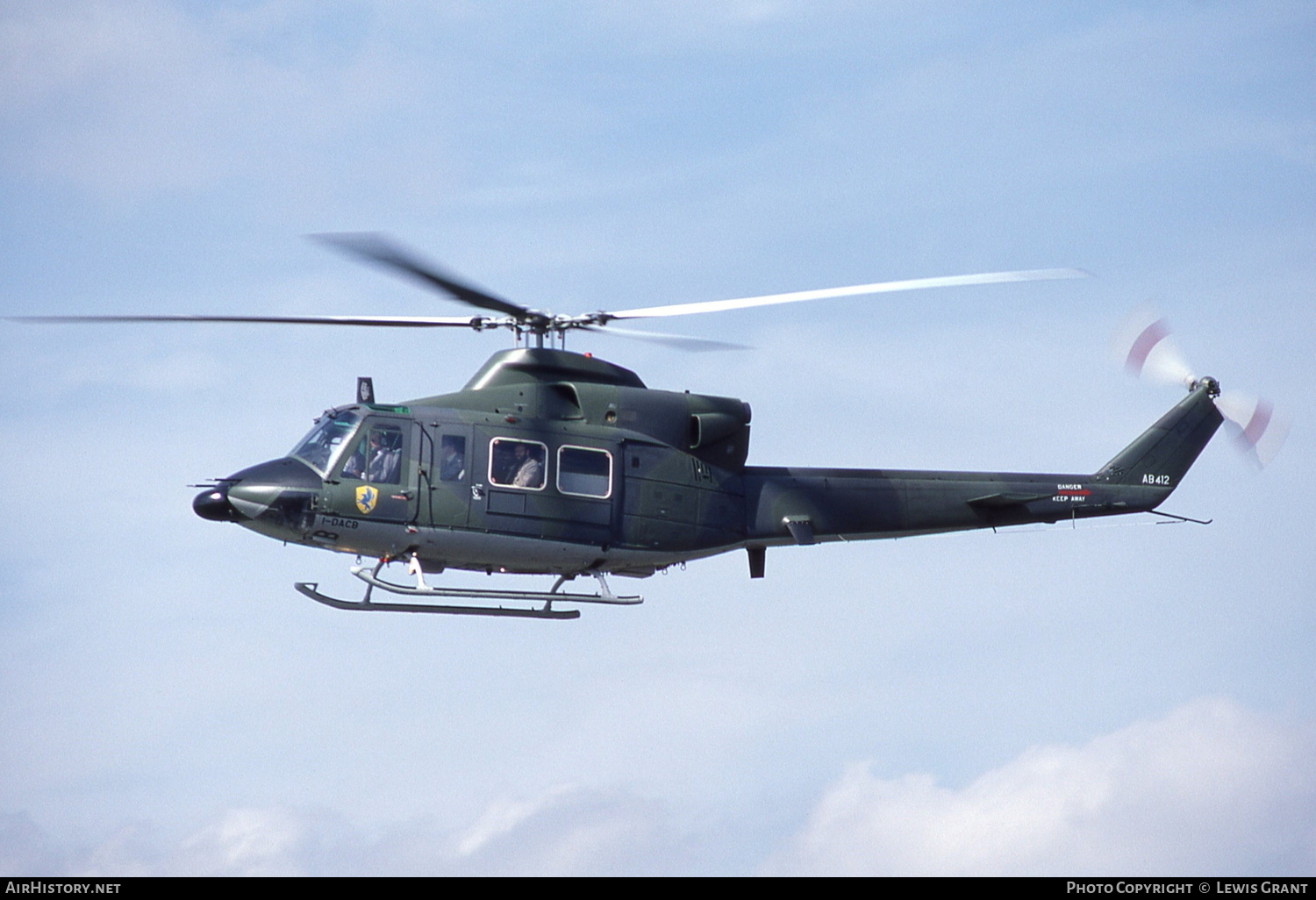 Aircraft Photo of I-DACB | Agusta AB-412 | AirHistory.net #177495