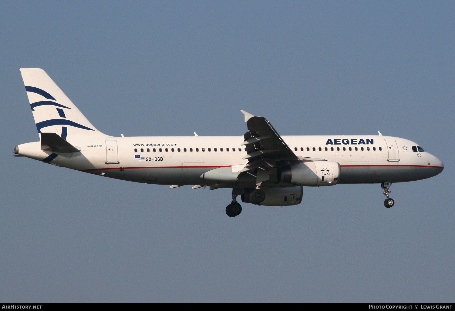 Aircraft Photo of SX-DGB | Airbus A320-232 | Aegean Airlines | AirHistory.net #177505