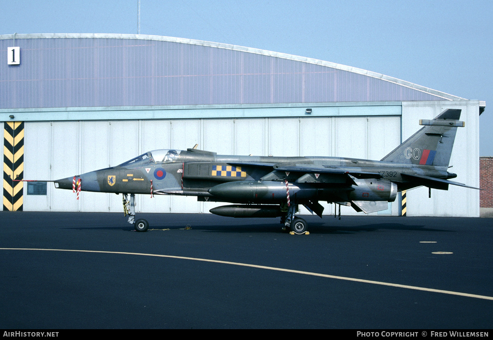 Aircraft Photo of XZ392 | Sepecat Jaguar GR1A | UK - Air Force | AirHistory.net #177513