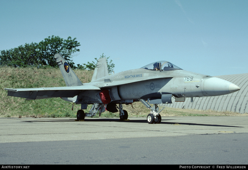 Aircraft Photo of 188769 | McDonnell Douglas CF-188A Hornet | Canada - Air Force | AirHistory.net #177515