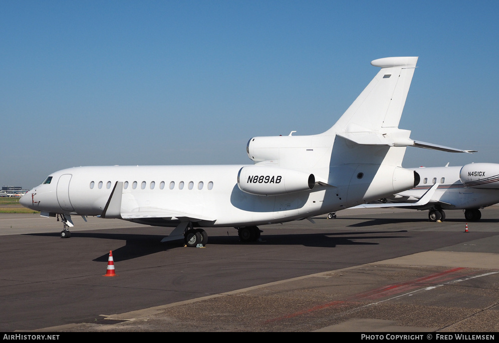 Aircraft Photo of N889AB | Dassault Falcon 7X | AirHistory.net #177516