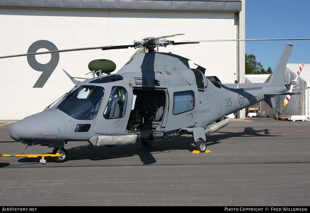 Aircraft Photo of 15035 | Agusta Hkp15B (A-109E LUH) | Sweden - Navy | AirHistory.net #177517