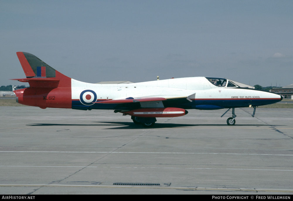 Aircraft Photo of XL612 | Hawker Hunter T7 | UK - Air Force | AirHistory.net #177520