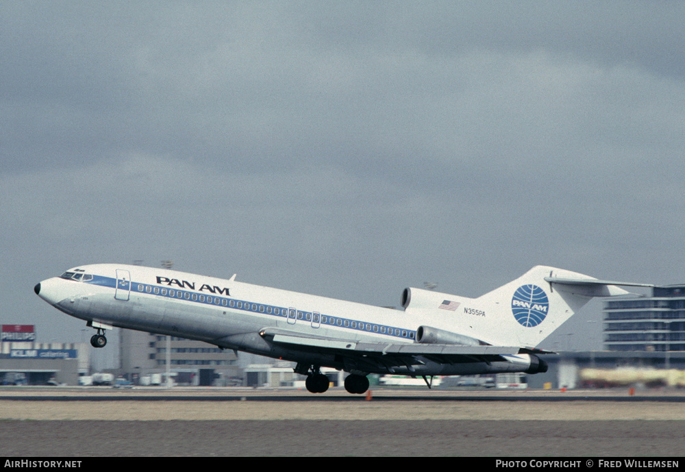 Aircraft Photo of N355PA | Boeing 727-21 | Pan American World Airways - Pan Am | AirHistory.net #177531