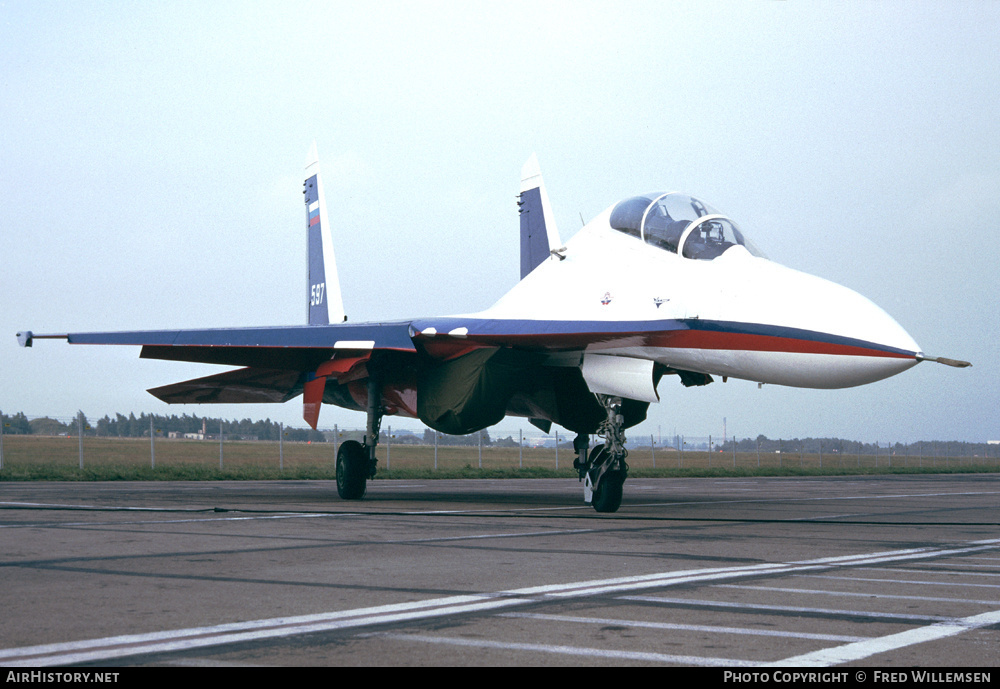 Aircraft Photo of 597 | Sukhoi Su-30LL | Gromov Flight Research Institute | AirHistory.net #177535