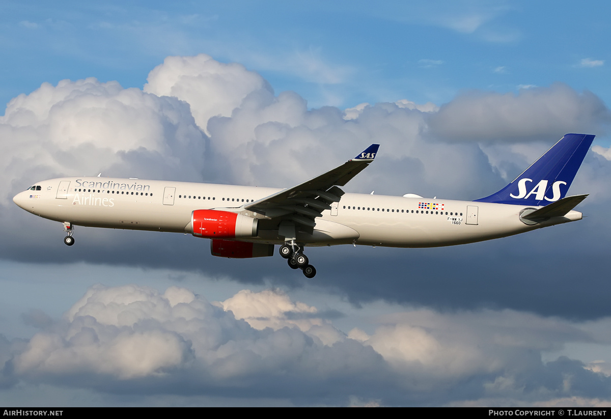 Aircraft Photo of F-WWYJ | Airbus A330-343 | Scandinavian Airlines - SAS | AirHistory.net #177539